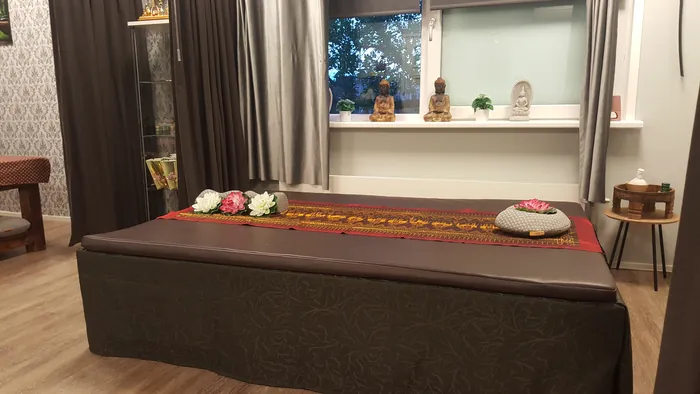 De mat voor de droge Thaise massage